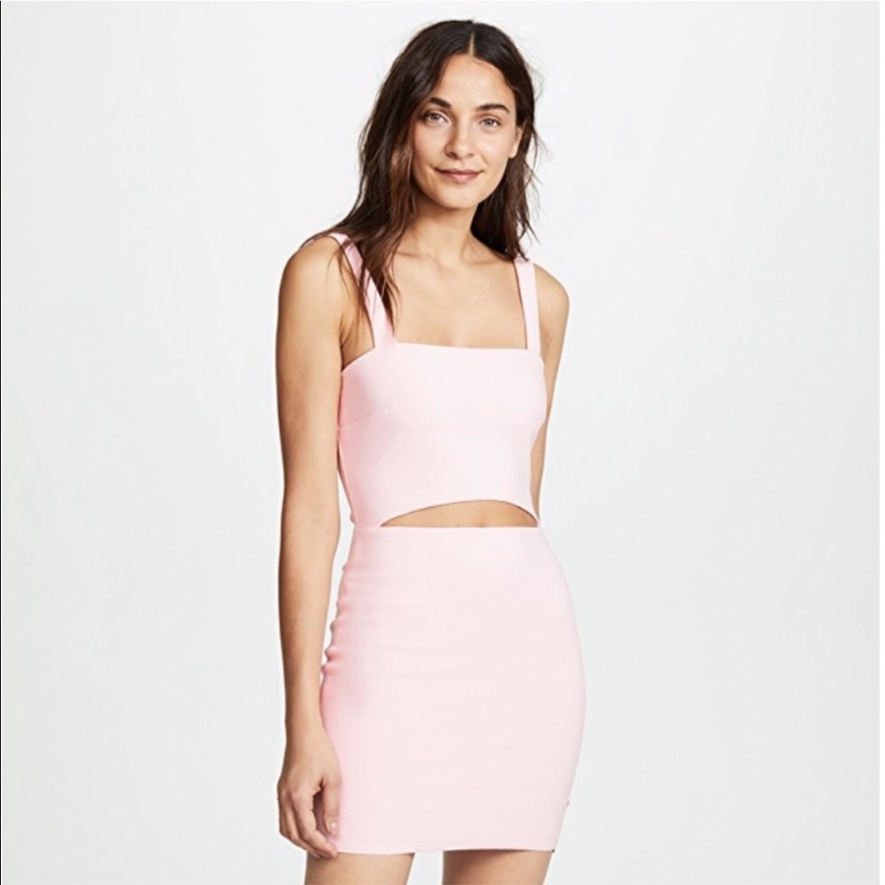 Bec & Bridge Cindy Split dress light pink